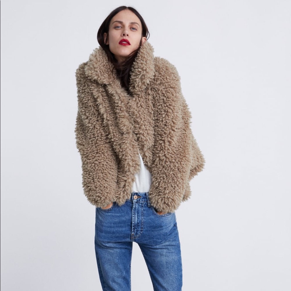 Zara Fur Coat